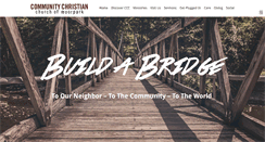 Desktop Screenshot of ccchurch.net